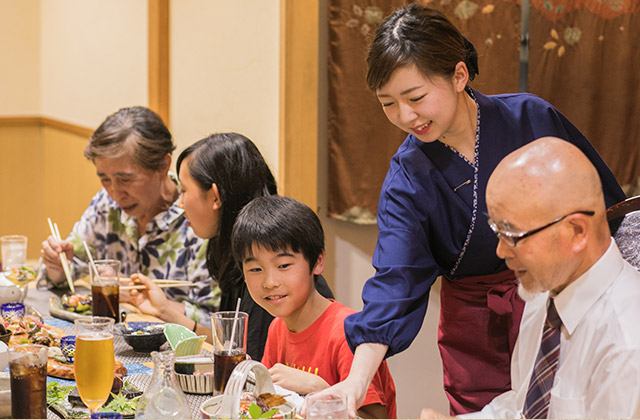 家族食事